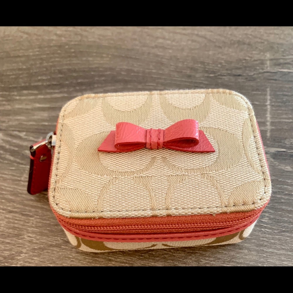 Authentic Coach pill case/box